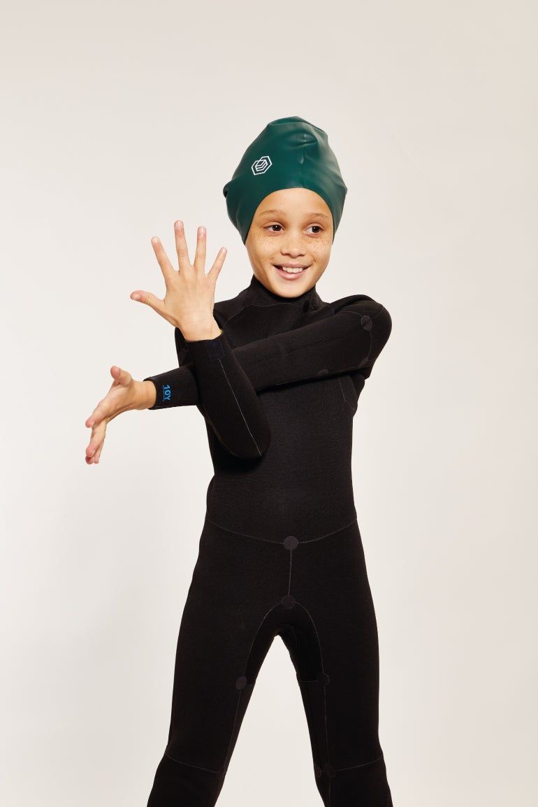 Child in Swimming Cap