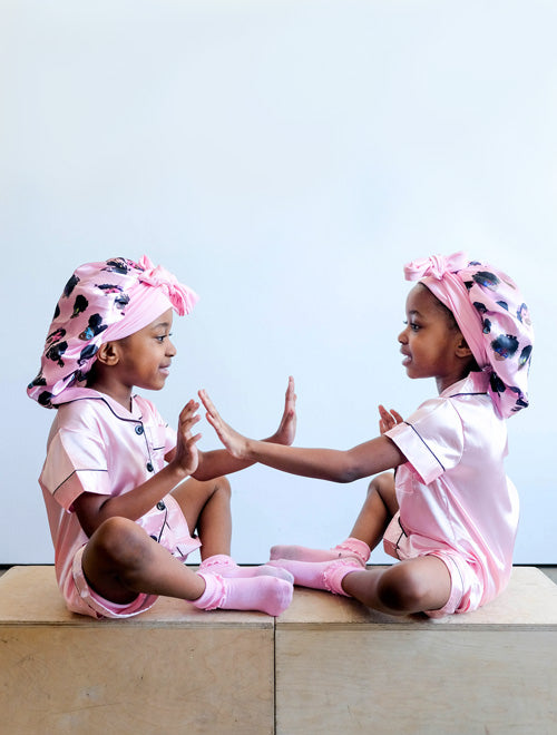 Children's Satin Bonnets