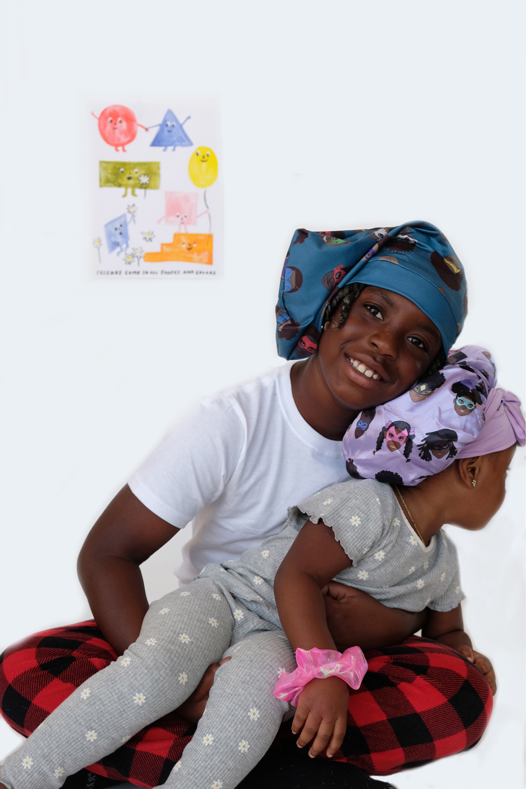 Double Lined Children's Blue Loc Cap