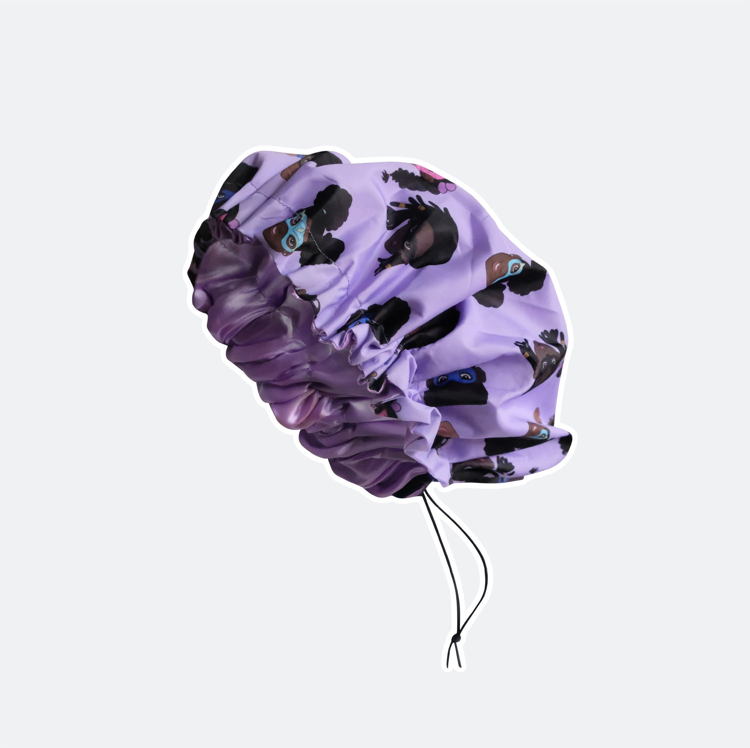 Children's Purple Shower Cap