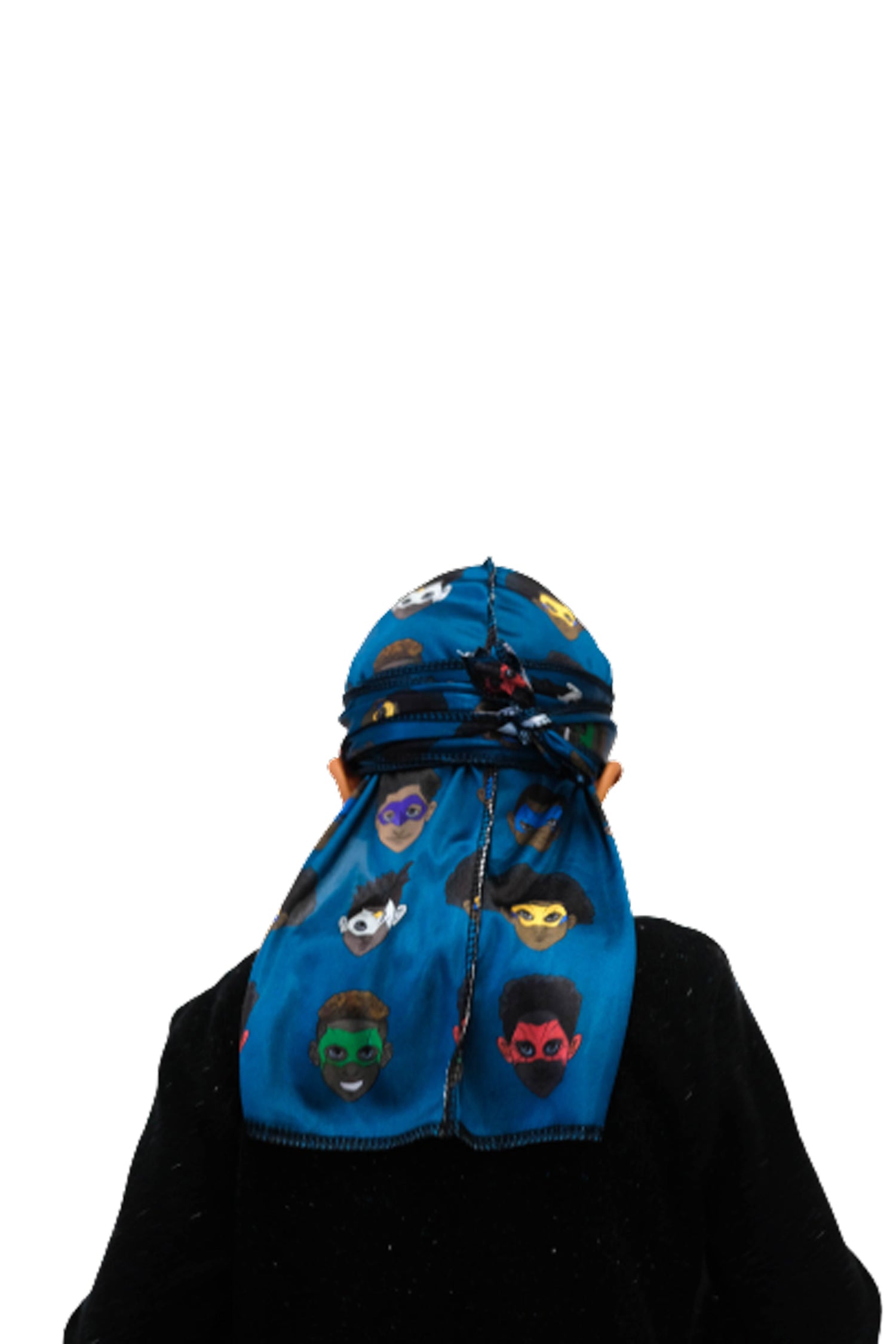 Children's Kid's Toddler's Blue Durag