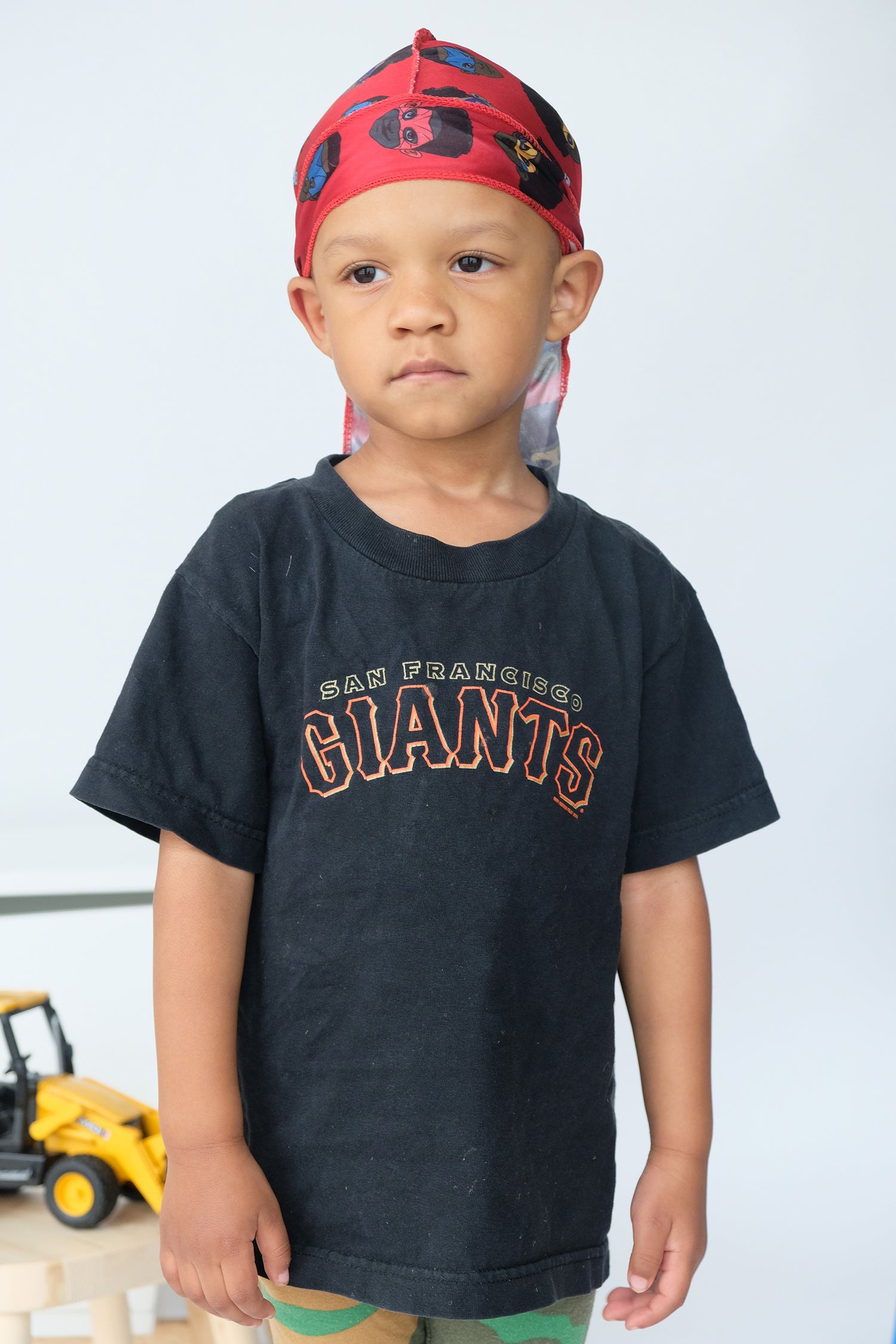 Children's Kid's Toddler's Red Durag