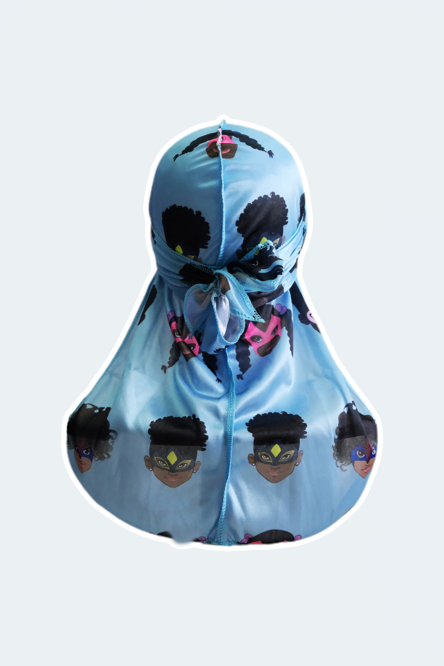 Children's Kid's Toddler's Light Blue Durag