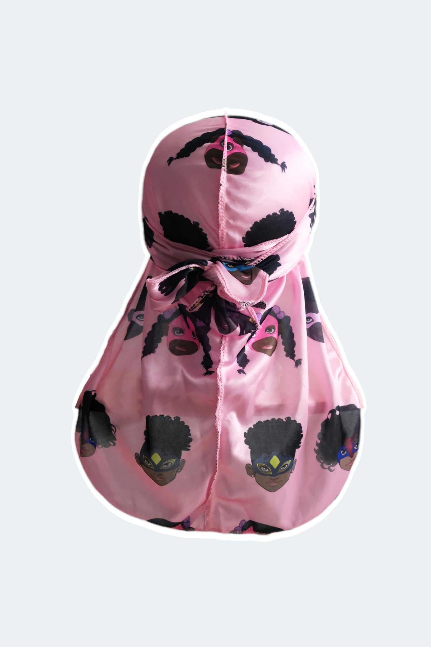Children's Kid's Toddler's Pink Durag